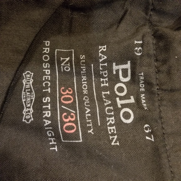 Mens Ralph Lauren Polo jeans.  Black size 30/30 - Picture 4 of 5